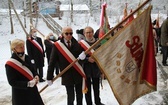 40. rocznica wprowadzenia stanu wojennego i poświęcenia sztandaru "Solidarności" w Rajczy