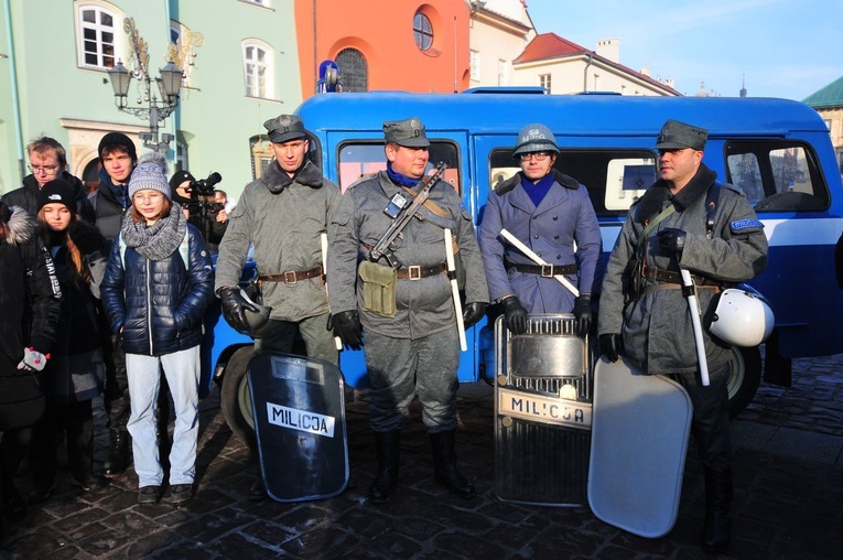 Obchody 40 rocznicy ogłoszenia stanu wojennego w Krakowie cz. 1