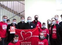 W tegoroczną akcję włączyli się m.in. rektor i klerycy Wyższego Seminarium Duchownego w Płocku.