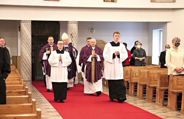 Spotkanie odbyło się w kaplicy seminaryjnej.