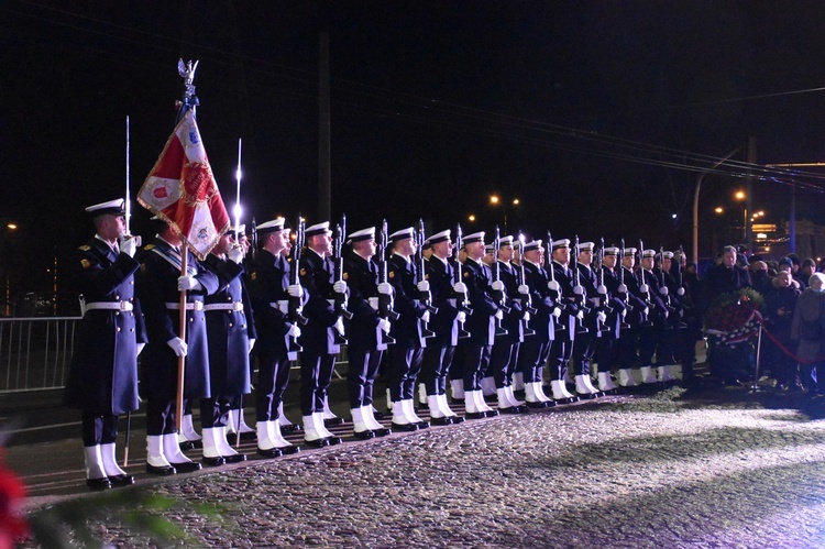 Porannne uroczystości rocznicy Grudnia '70 w Gdyni