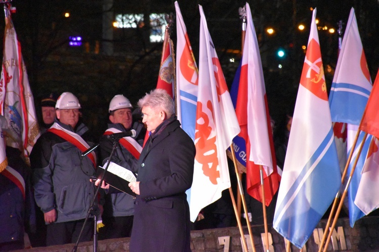 Porannne uroczystości rocznicy Grudnia '70 w Gdyni