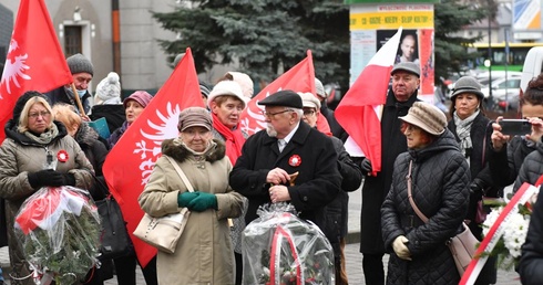 Uroczystości przy pomniku Dobosza Powstania Wielkopolskiego