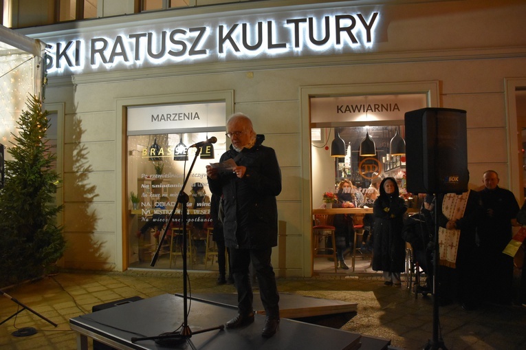 Piaskowa szopka w Gdańsku 2021