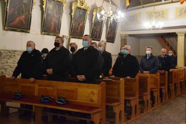 Spotkanie opłatkowe dla strażaków w Dobromierzu
