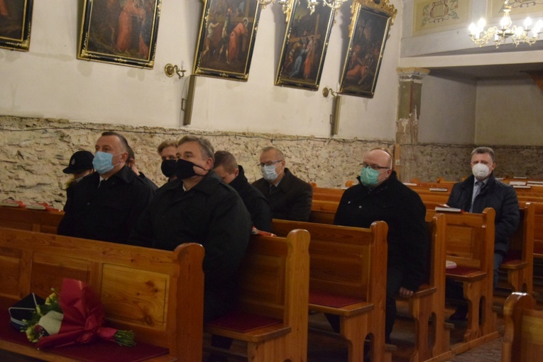 Spotkanie opłatkowe dla strażaków w Dobromierzu