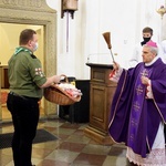 Betlejemskie Światełko Pokoju w Sandomierzu