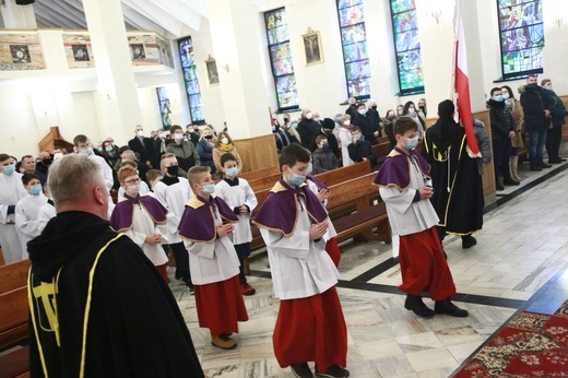 Nowa chorągiew Zakonu Rycerzy Jana Pawła II