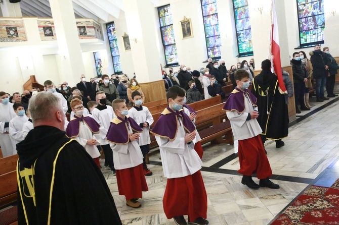 Nowa chorągiew Zakonu Rycerzy Jana Pawła II