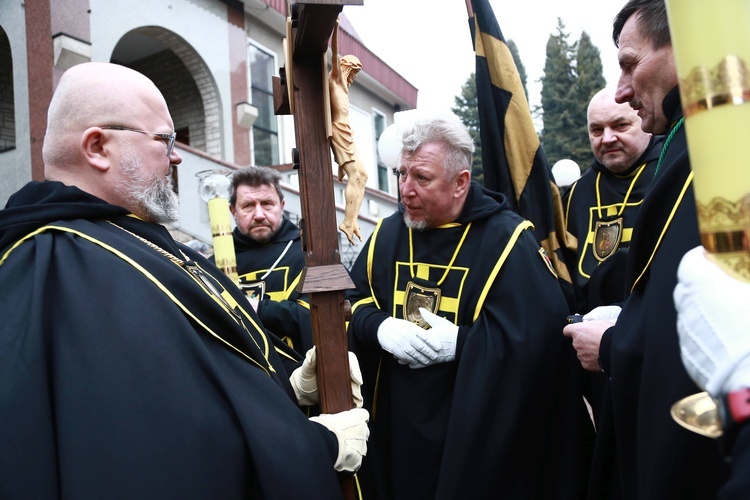 Nowa chorągiew Zakonu Rycerzy Jana Pawła II