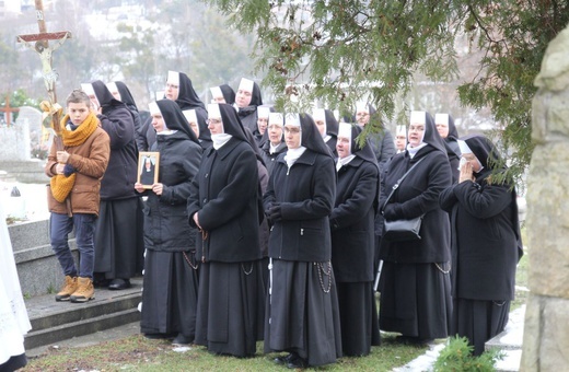 Uroczystości pogrzebowe s. Michaeli Bubik, elżbietanki cieszyńskiej