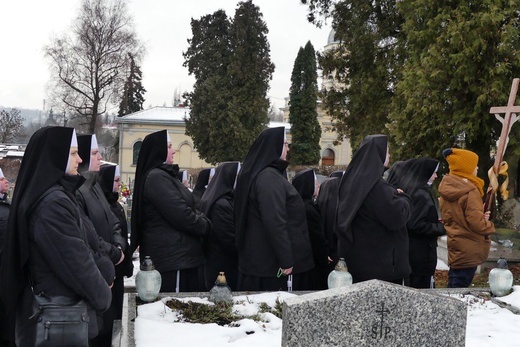 Uroczystości pogrzebowe s. Michaeli Bubik, elżbietanki cieszyńskiej