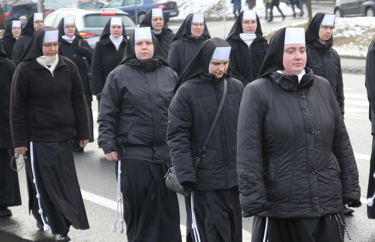 Uroczystości pogrzebowe s. Michaeli Bubik, elżbietanki cieszyńskiej