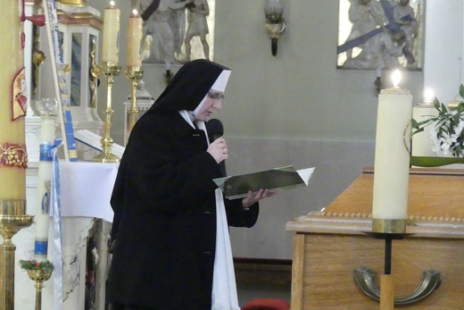 Uroczystości pogrzebowe s. Michaeli Bubik, elżbietanki cieszyńskiej