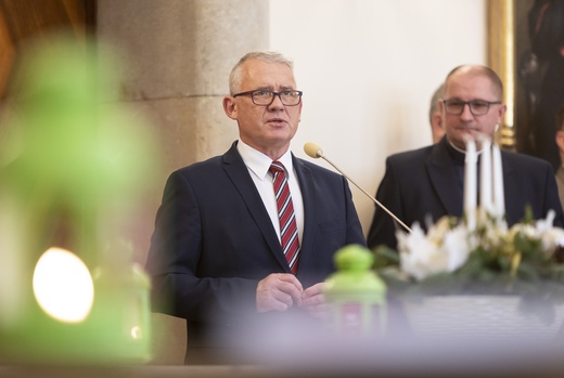 Spotkanie przedświąteczne w Kurii