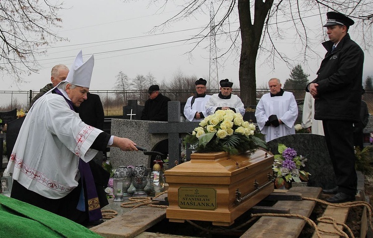 Uroczystości pogrzebowe śp. ks. kan. Stanisława Maślanki w Bielsku-Białej Lipniku