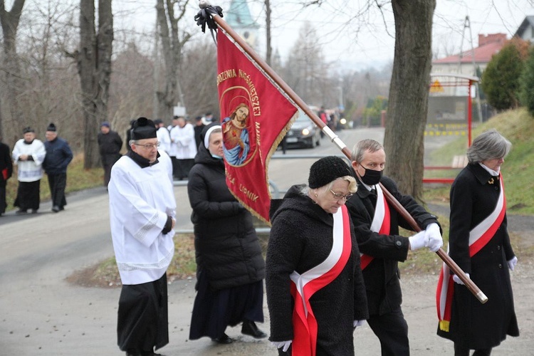 Uroczystości pogrzebowe śp. ks. kan. Stanisława Maślanki w Bielsku-Białej Lipniku