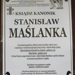 Uroczystości pogrzebowe śp. ks. kan. Stanisława Maślanki w Bielsku-Białej Lipniku