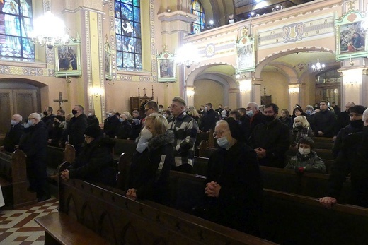 Uroczystości pogrzebowe śp. ks. kan. Stanisława Maślanki w Bielsku-Białej Lipniku