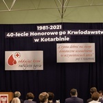 40 lat honorowego krwiodawstwa w andrychowskim Kotarbinie