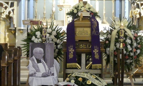 Msza św. w intencji śp. ks. kan. Stanisława Maślanki w Bielsku-Białej Lipniku.