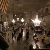 Górnicy wieliccy powitają Dzieciątko