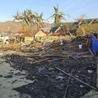 Po przejściu tajfunu na Filipinach
