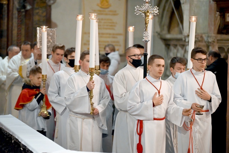 Pasterka w katedrze 2021