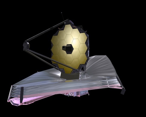 NASA: teleskop Webba z sukcesem zakończył rozkładanie osłony przeciwsłonecznej