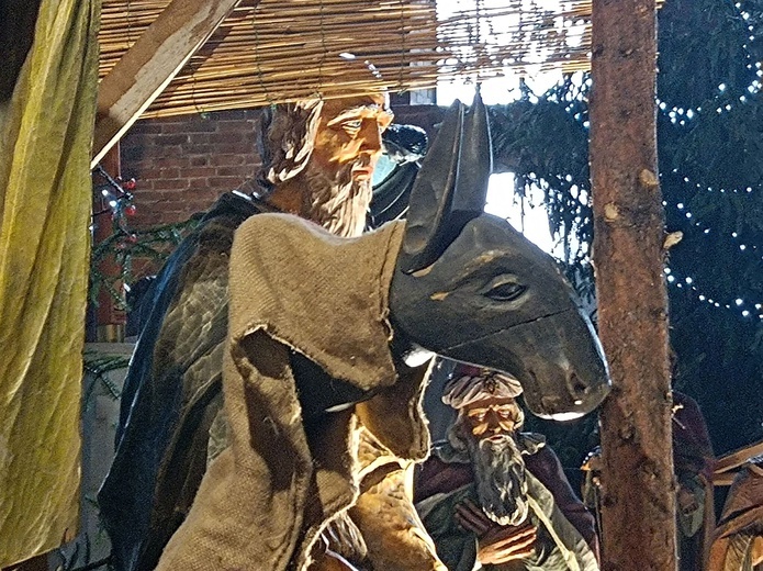 Szopka w kościele św. Józefa w Zabrzu