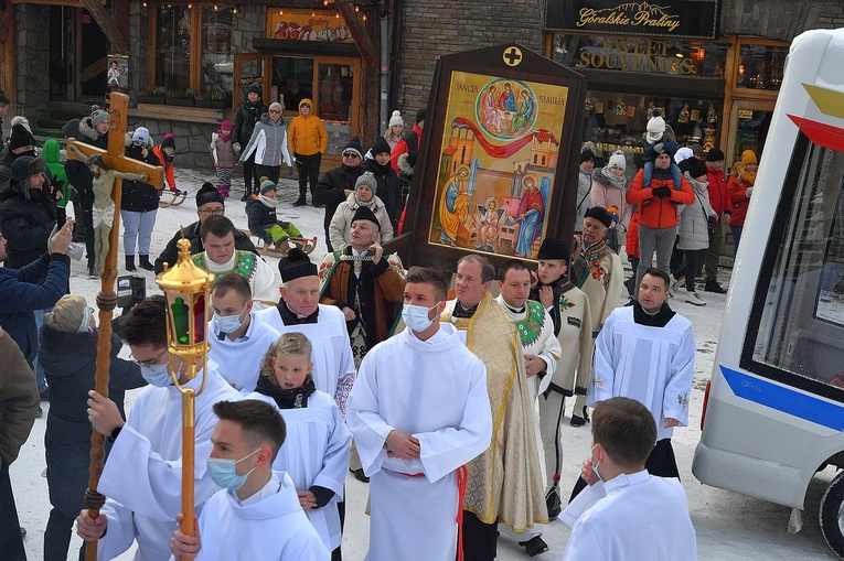 Rozpoczęcie peregrynacji ikony Najświętszej Rodziny w archidiecezji krakowskiej