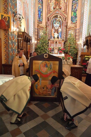 Rozpoczęcie peregrynacji ikony Najświętszej Rodziny w archidiecezji krakowskiej