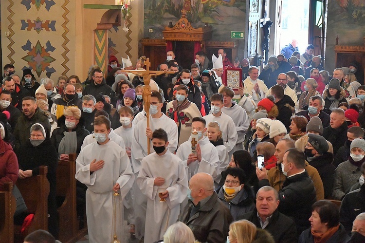 Rozpoczęcie peregrynacji ikony Najświętszej Rodziny w archidiecezji krakowskiej