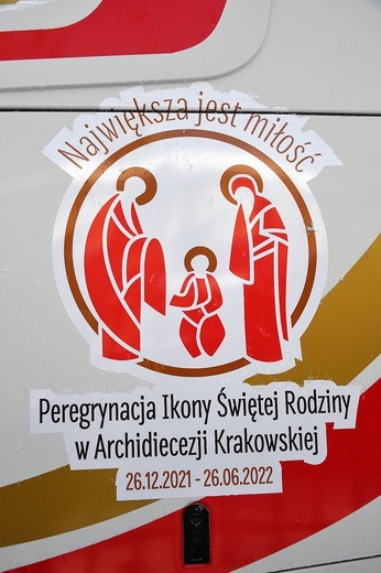 Rozpoczęcie peregrynacji ikony Najświętszej Rodziny w archidiecezji krakowskiej