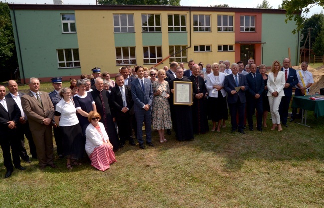 2021.07.16 - Poświęcenie budowy hospicjum stacjonarnego w Kozienicach.