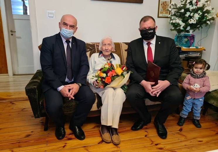 103-letnia Barbara Sowa otrzymała Medal Stulecia Odzyskanej Niepodległości
