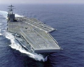 Pentagon zatrzymuje na Morzu Śródziemnym lotniskowiec USS Harry S. Truman