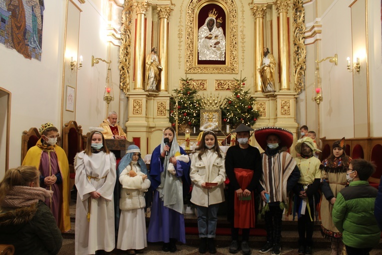 Kolędowanie w Borowej k. Mielca