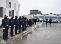 Poświęcenie nowych pojazdów policji