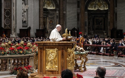 Papież: Nie sprowadzajmy Bożego Narodzenia do powierzchownego wzruszenia