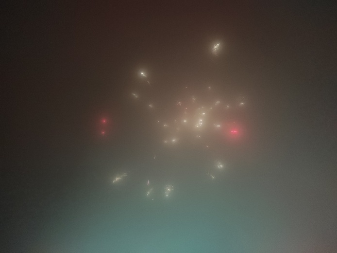 Nowy Rok witany modlitwą na szczycie Ślęży