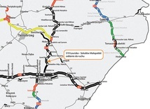 	Strzałka wskazuje oddany przed terminem odcinek S19.