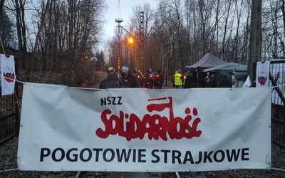 Region. Górnicy rozpoczęli blokadę wysyłki węgla z kopalń Polskiej Grupy Górniczej do elektrowni