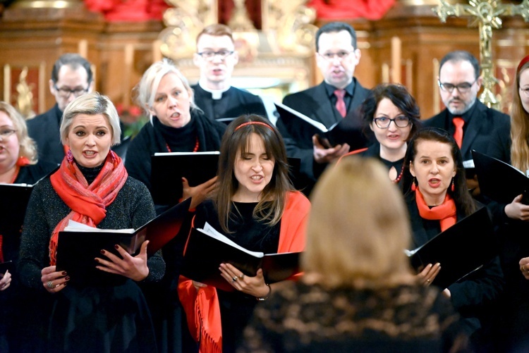 Koncert chóru Tactus Sonus w Świebodzicach