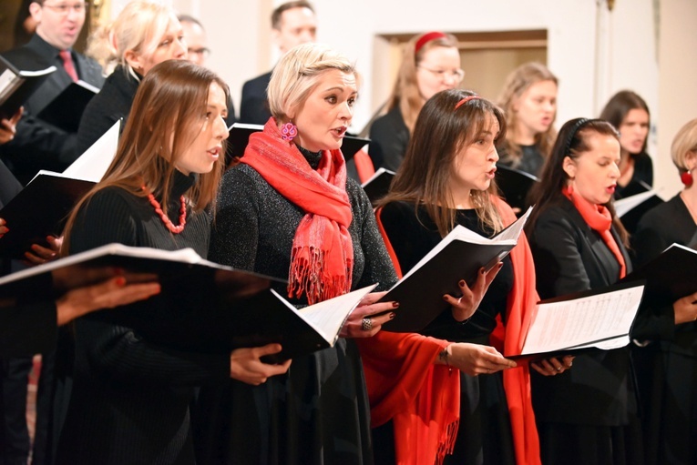 Koncert chóru Tactus Sonus w Świebodzicach