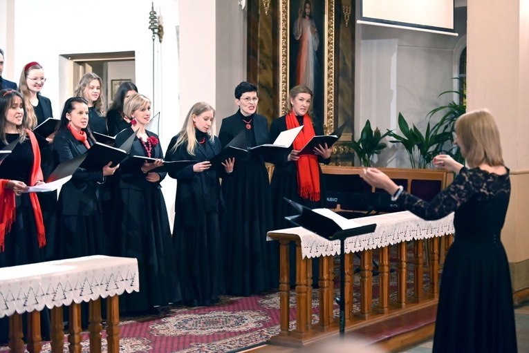 Koncert chóru Tactus Sonus w Świebodzicach