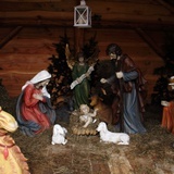 Szopka w sanktuarium pasyjno-maryjnym w Kalwarii Zebrzydowskiej