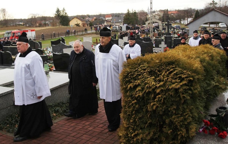 Uroczystości pogrzebowe ks. prał. Feliksa Formasa w Hecznarowicach