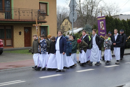 Uroczystości pogrzebowe ks. prał. Feliksa Formasa w Hecznarowicach
