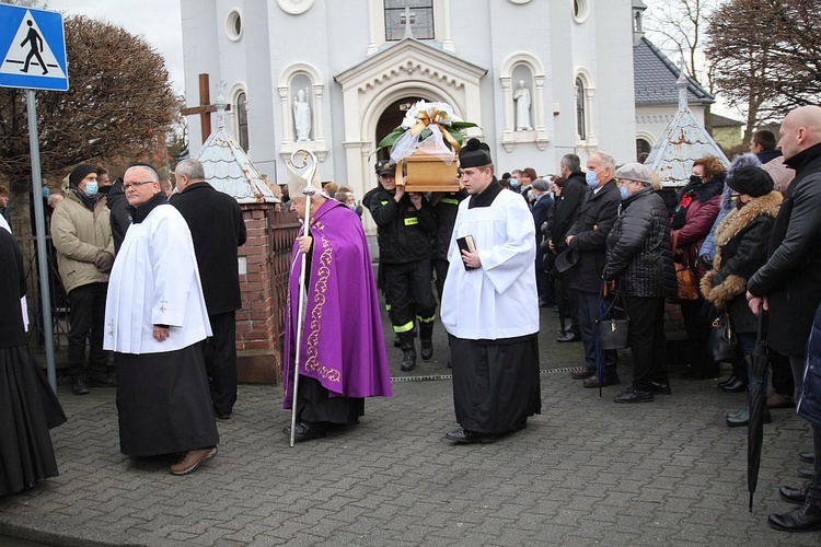 Uroczystości pogrzebowe ks. prał. Feliksa Formasa w Hecznarowicach